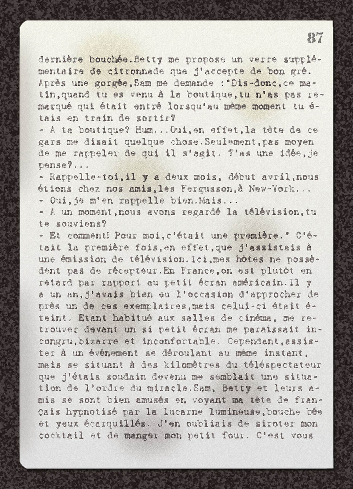 texte du carnet, page 1