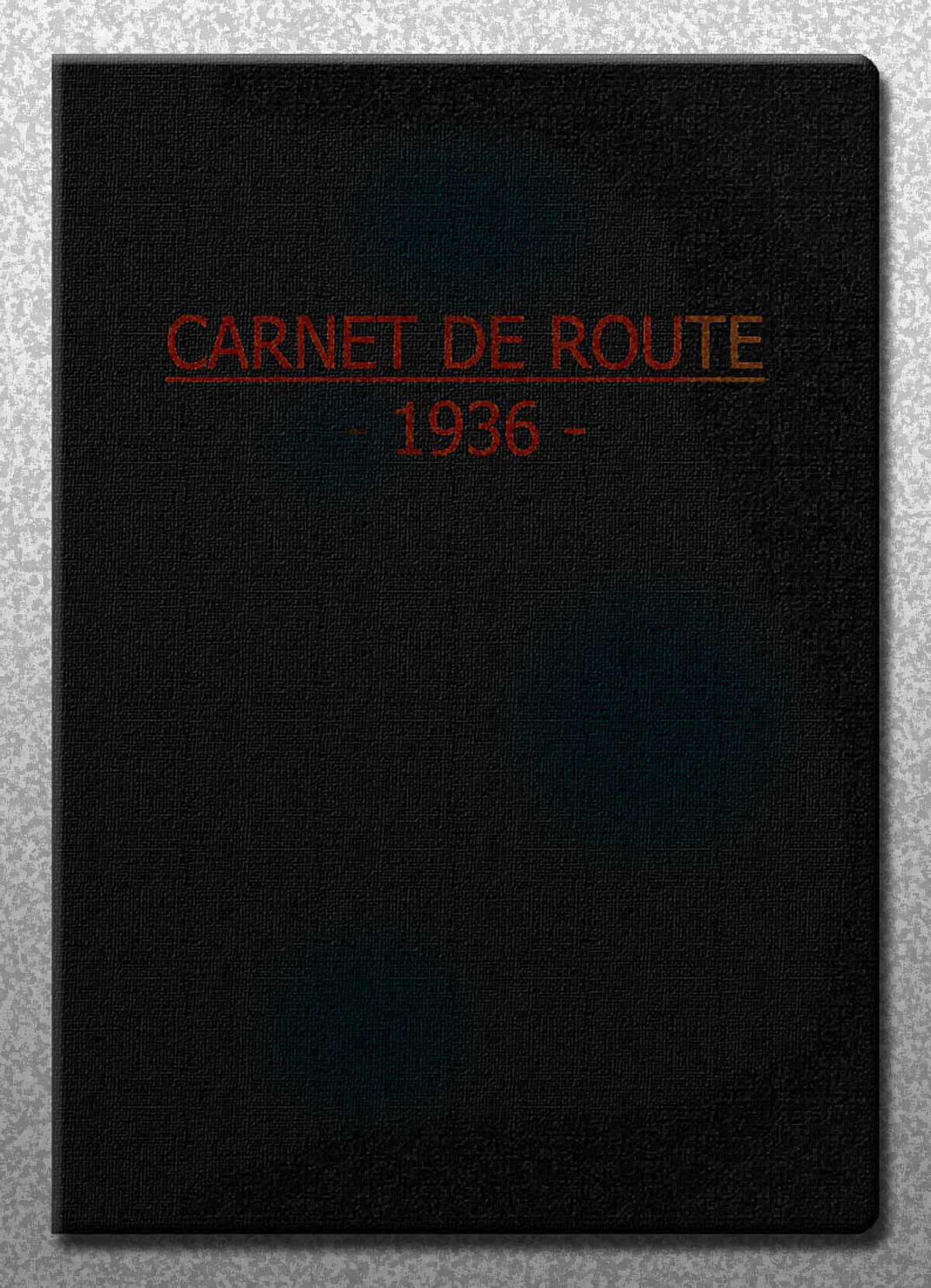 texte du carnet, page 1