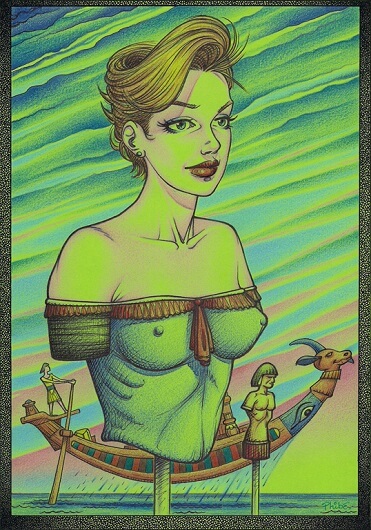 dessin 1 de pin-up du volet 3